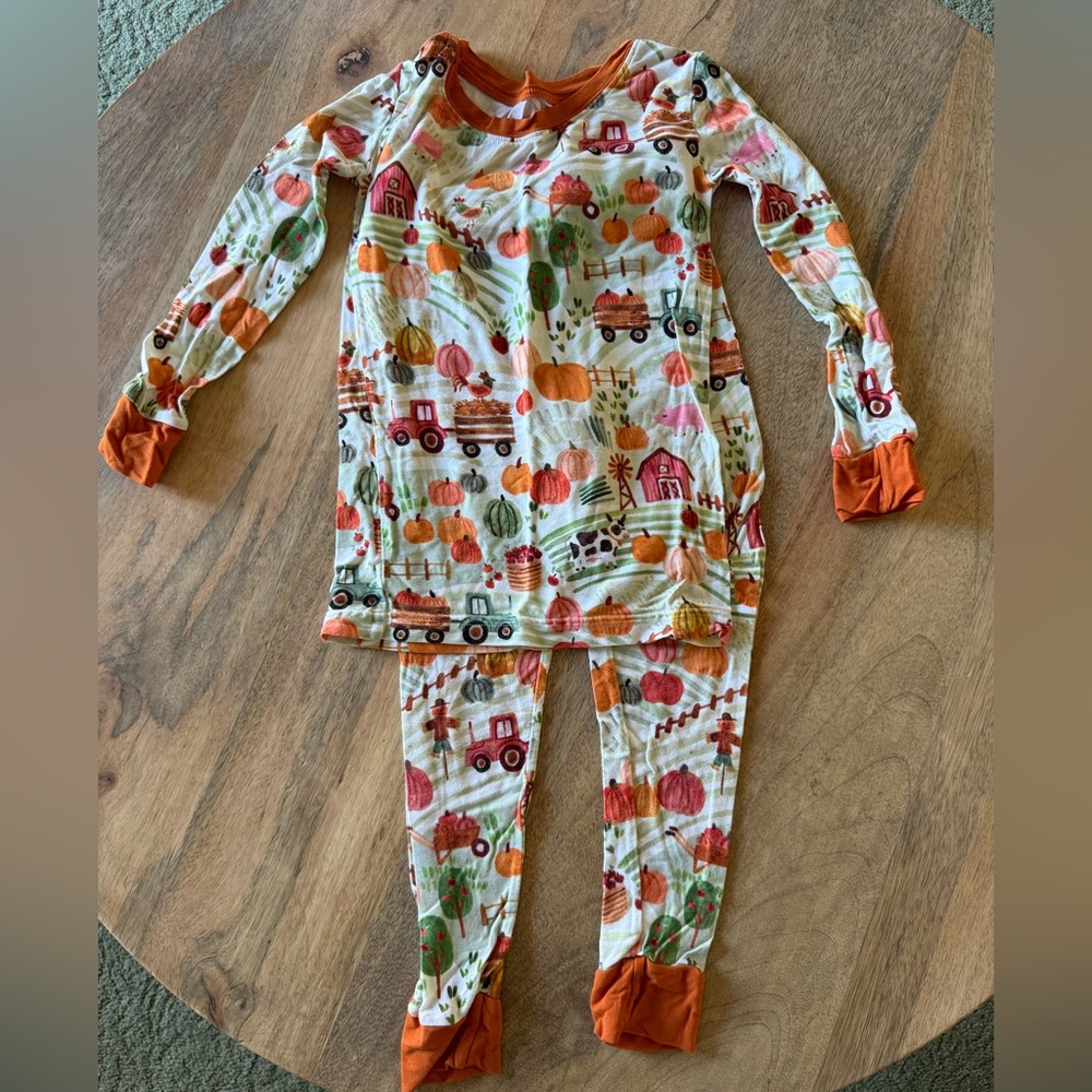 Little Sleepies Harvest Farm Pajama Set